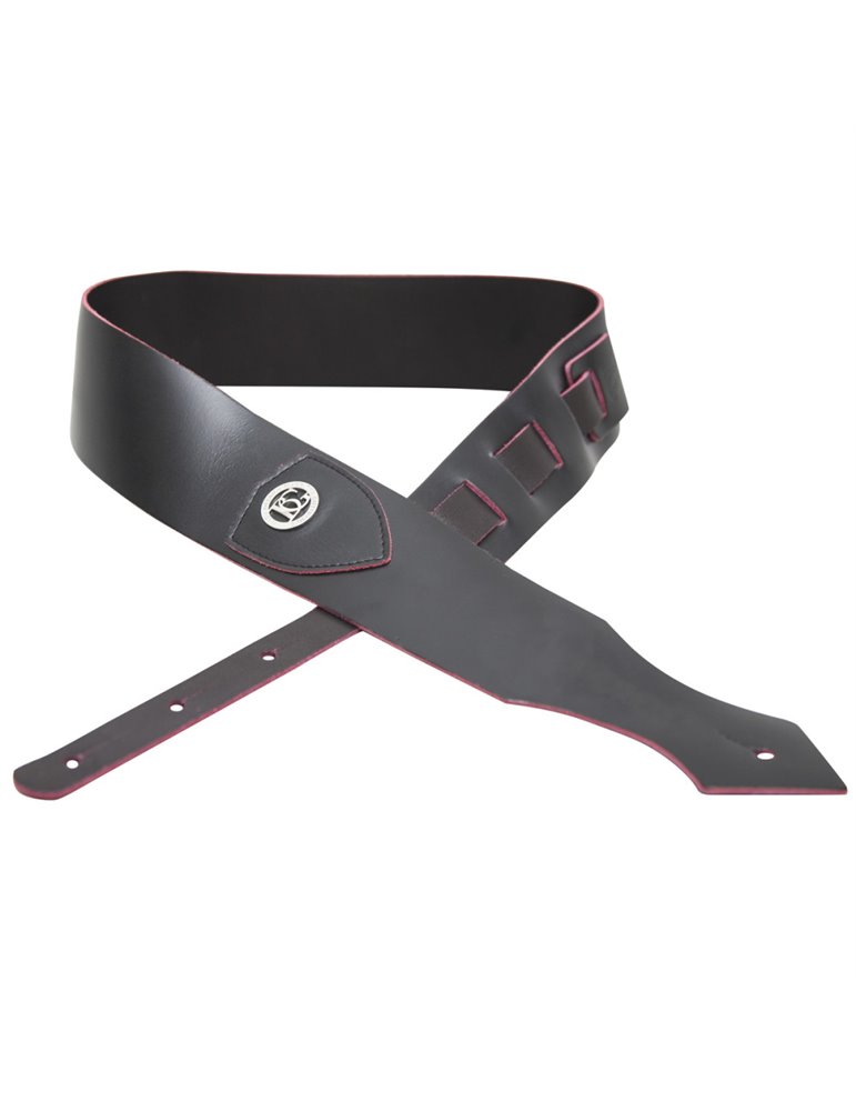 Correa Guitarra BG Cuero Negro sin acolchar GLS10