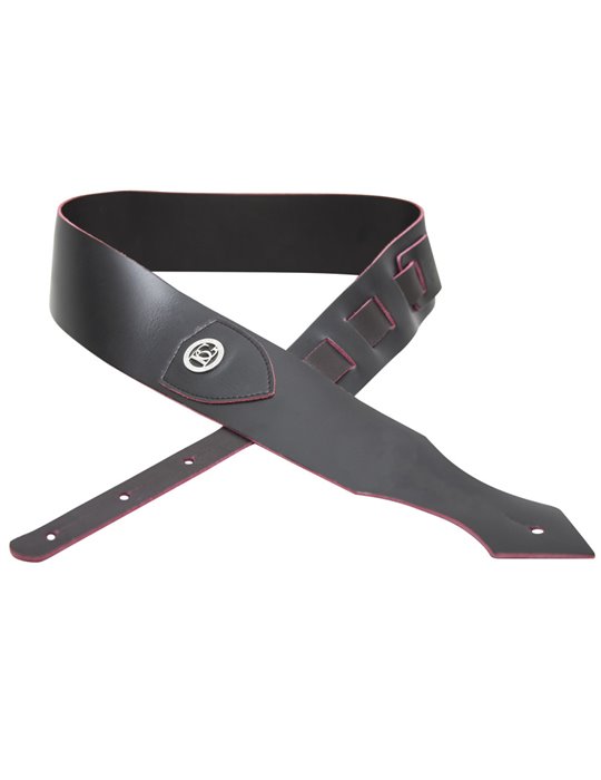Correa Guitarra BG Cuero Negro sin acolchar GLS10