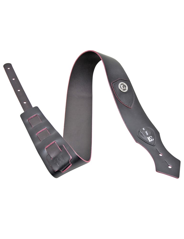 Correa Guitarra BG Cuero Negro sin acolchar GLS10