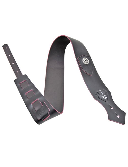 Correa Guitarra BG Cuero Negro sin acolchar GLS10
