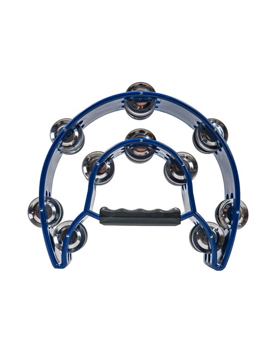 Pandereta Media Luna Doble Bocheli TAM-20BL Azul