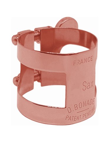 Abrazadera Saxo Tenor Bonade Invertida Oro Rosa L2255UPO