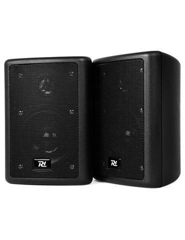 ODS40B Conjunto de altavoces stereo, 2-vias, 75W max, Negro - Pareja 2
