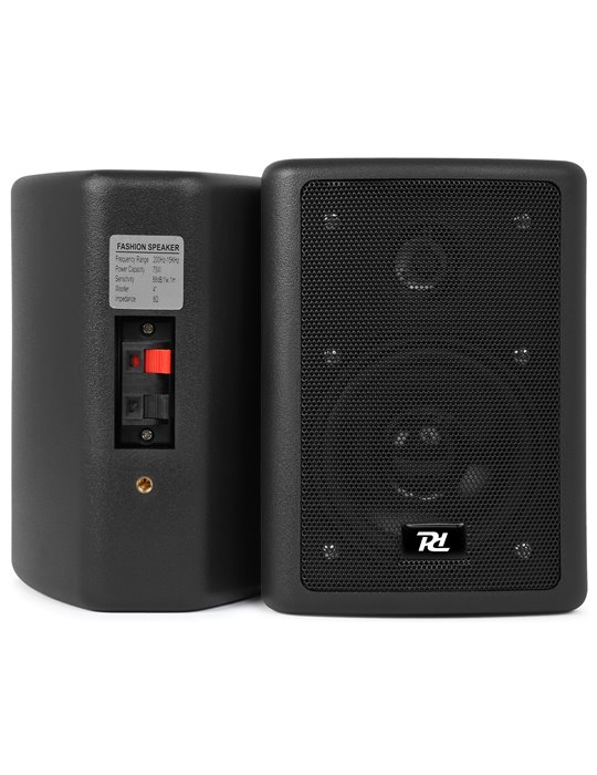 ODS40B Conjunto de altavoces stereo, 2-vias, 75W max, Negro - Pareja