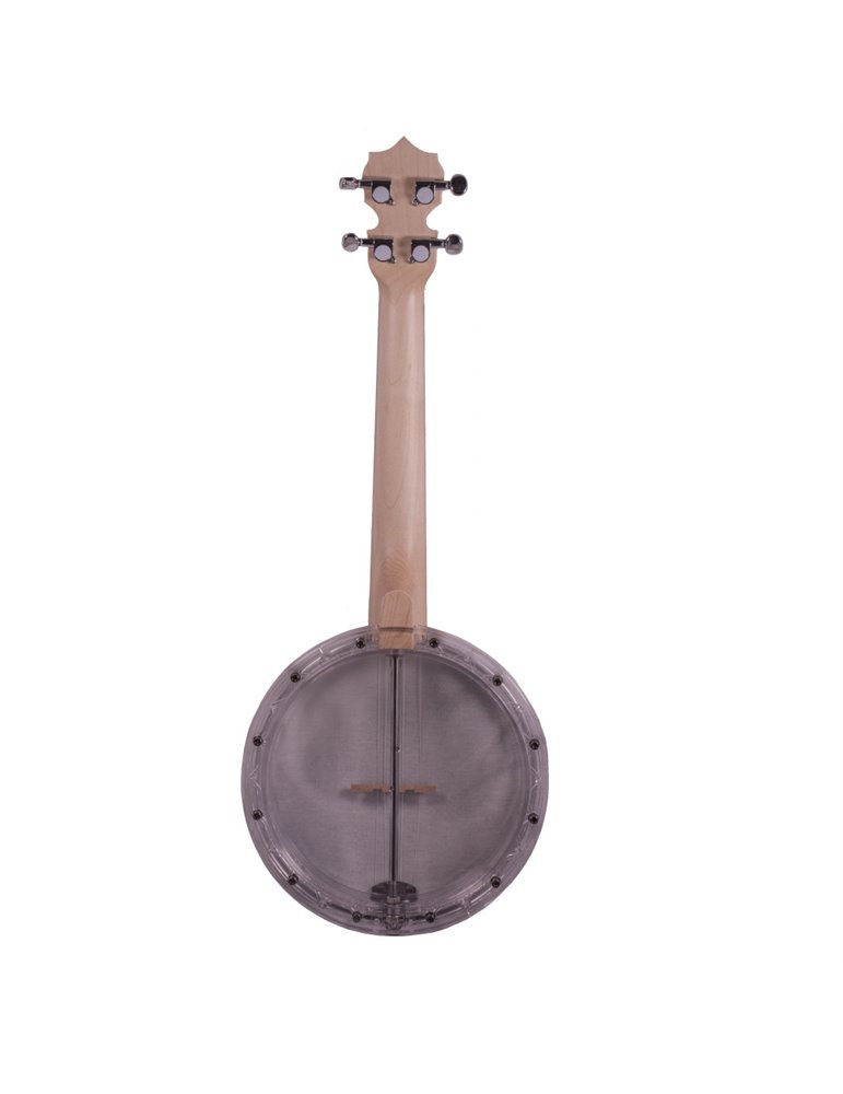 Banjolele 4 cuerdas Bones BB400-T Transparente