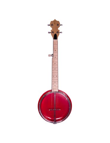 Banjolele 5 cuerdas Bones BB500-R Rojo