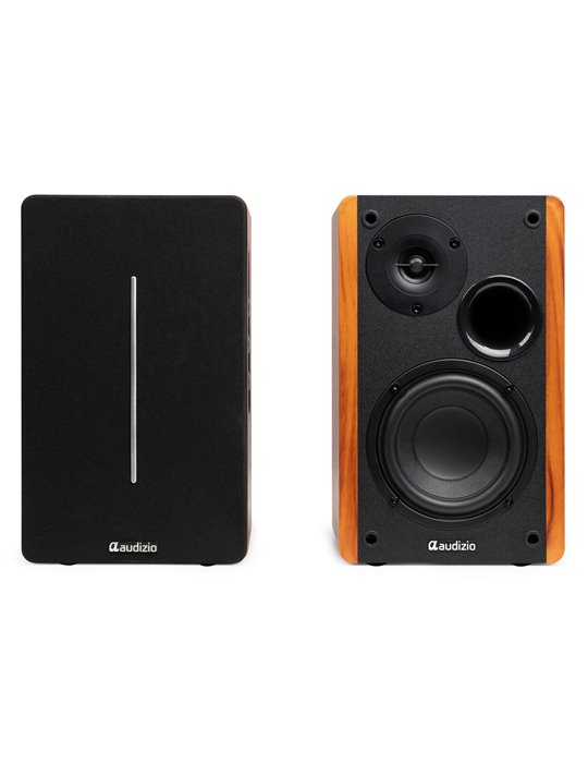 KS01B Juego de altavoces de estantería activos 120W BT Madera