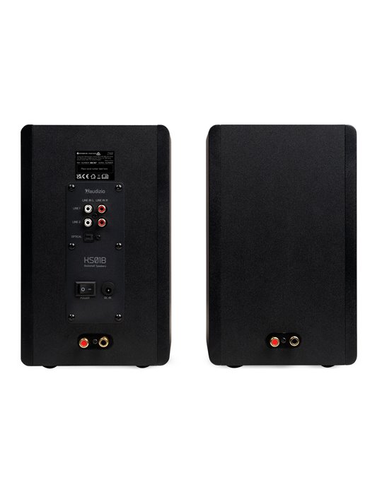 KS01B Juego de altavoces de estantería activa 120W BT Negro