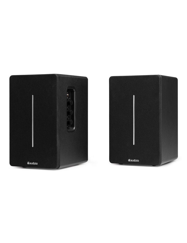 KS01B Juego de altavoces de estantería activa 120W BT Negro