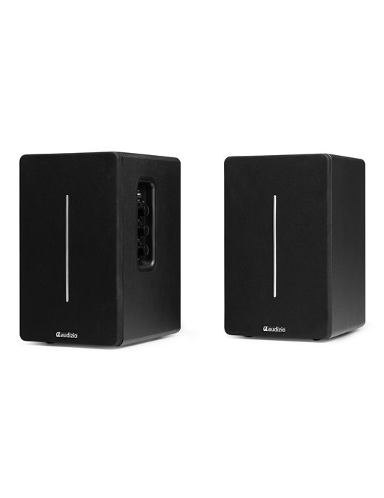 KS01B Juego de altavoces de estantería activa 120W BT Negro