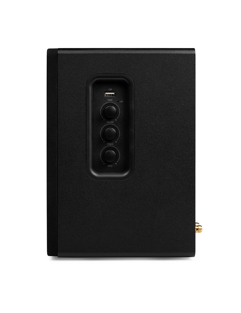 KS01B Juego de altavoces de estantería activa 120W BT Negro