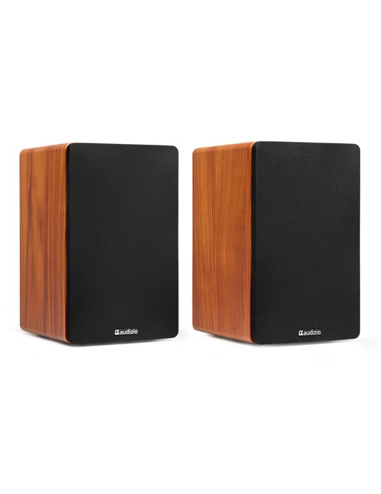 KS01 Juego de altavoces de estantería activos 80W madera