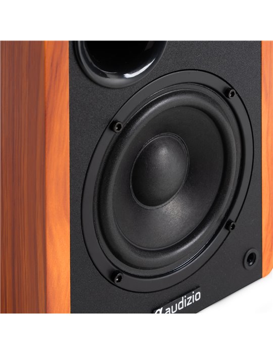 KS01 Juego de altavoces de estantería activos 80W madera