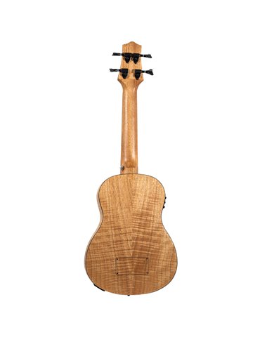 Ukelele Bajo Bones SP540B Okume Flameado Electrificado 2