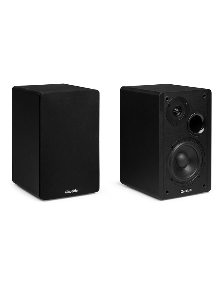 KS01 Juego de altavoces de estantería activos 80W Negro