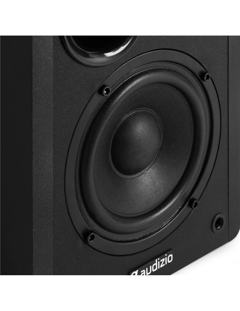 KS01 Juego de altavoces de estantería activos 80W Negro