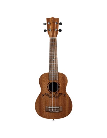 Ukelele Soprano Bones SP220S Sapelly