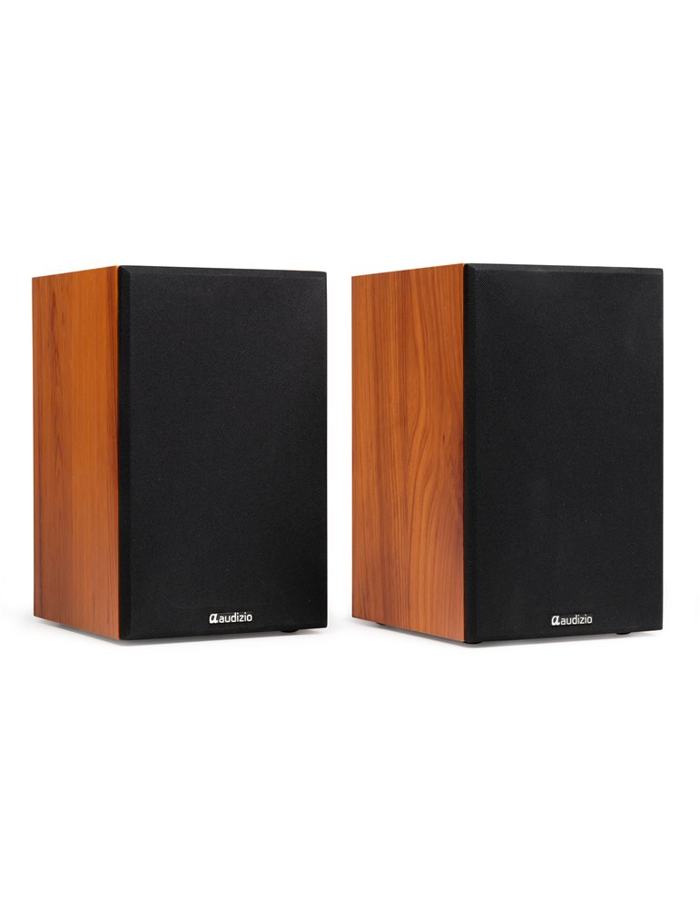 KS02 Juego de altavoces de estantería activos 80W BT Madera