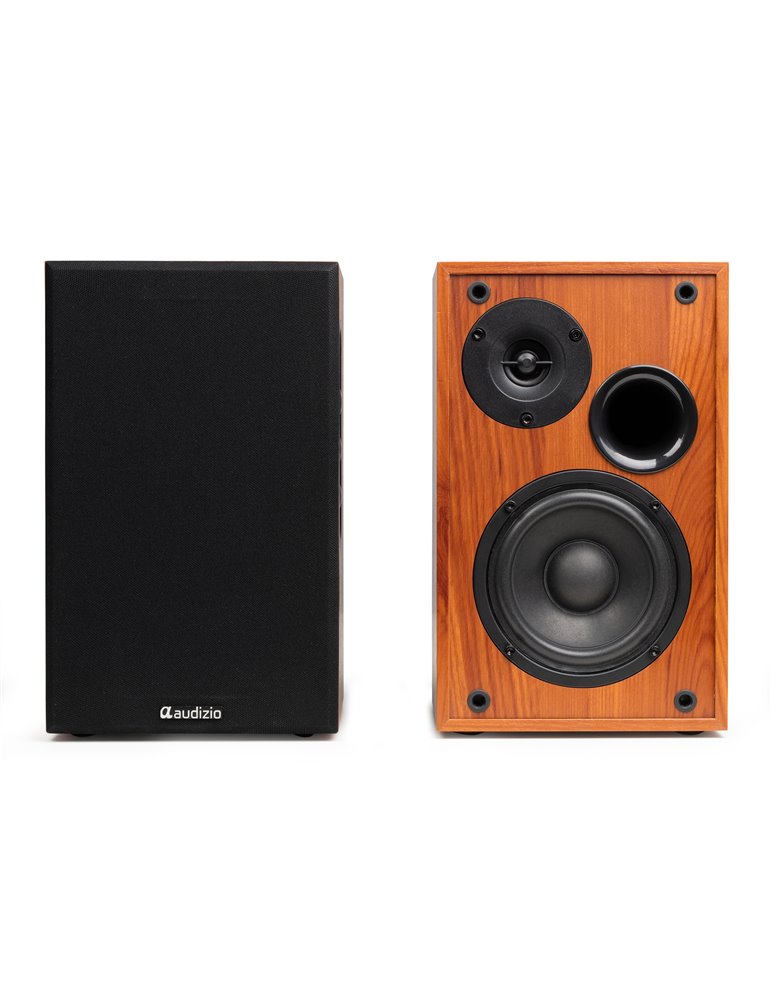 KS02 Juego de altavoces de estantería activos 80W BT Madera
