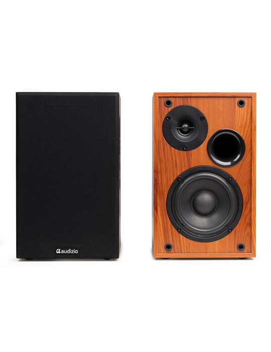KS02 Juego de altavoces de estantería activos 80W BT Madera