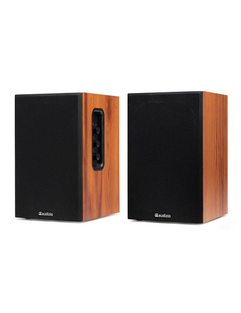 KS02 Juego de altavoces de estantería activos 80W BT Madera