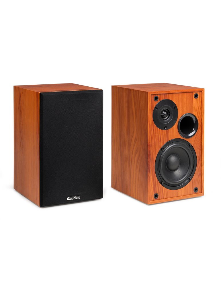 KS02 Juego de altavoces de estantería activos 80W BT Madera