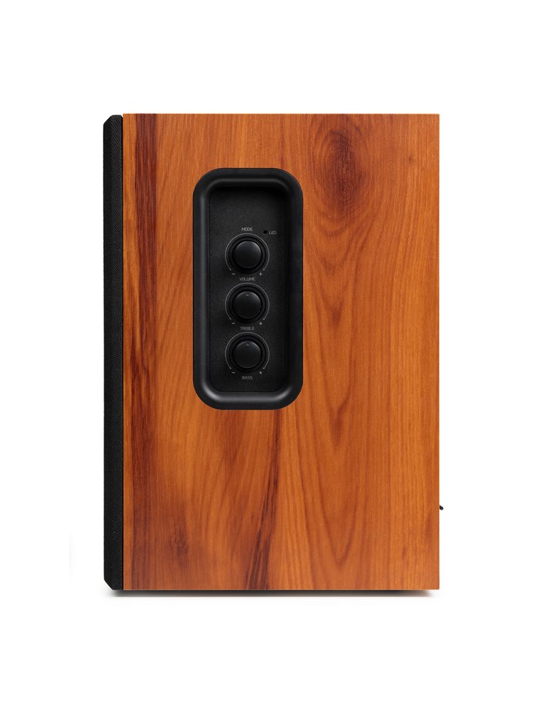 KS02 Juego de altavoces de estantería activos 80W BT Madera