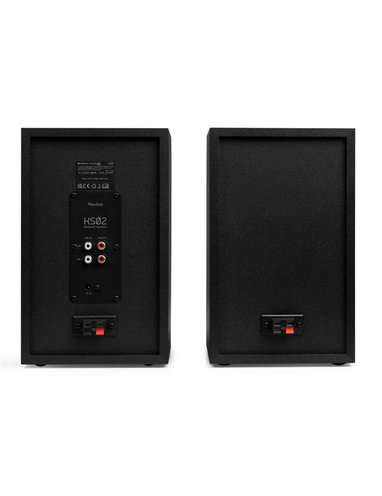 KS02 Juego de altavoces de estantería activos 80W BT negro