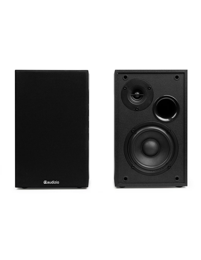 KS02 Juego de altavoces de estantería activos 80W BT negro