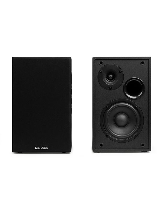 KS02 Juego de altavoces de estantería activos 80W BT negro