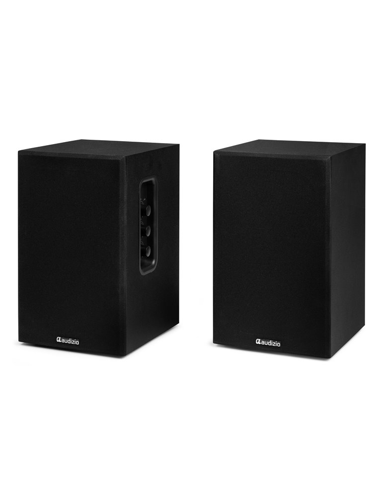KS02 Juego de altavoces de estantería activos 80W BT negro