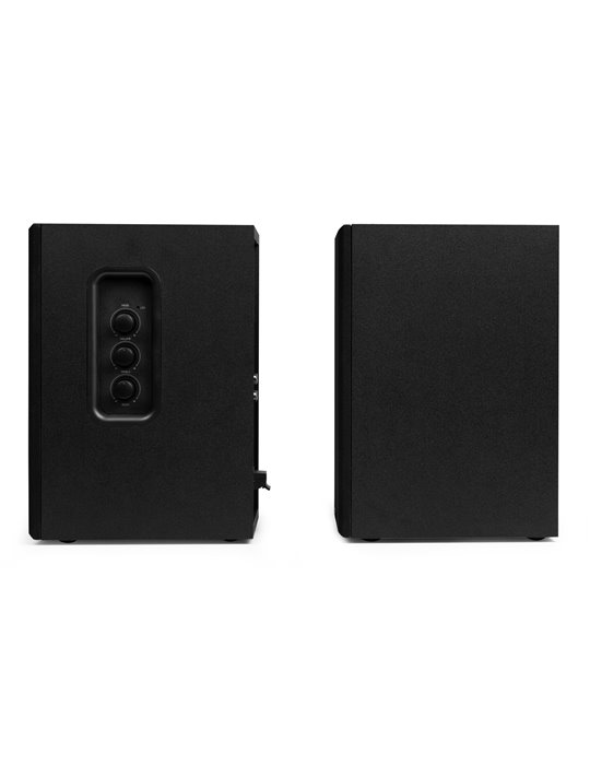 KS02 Juego de altavoces de estantería activos 80W BT negro