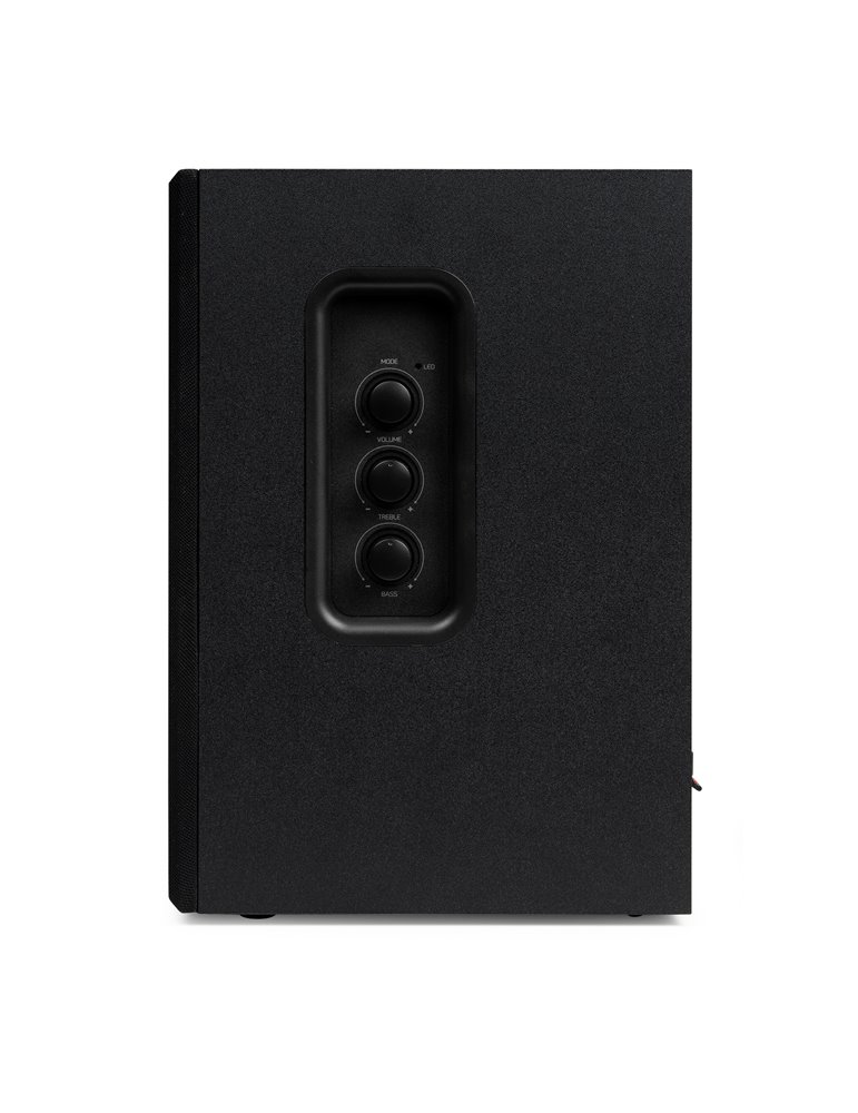 KS02 Juego de altavoces de estantería activos 80W BT negro