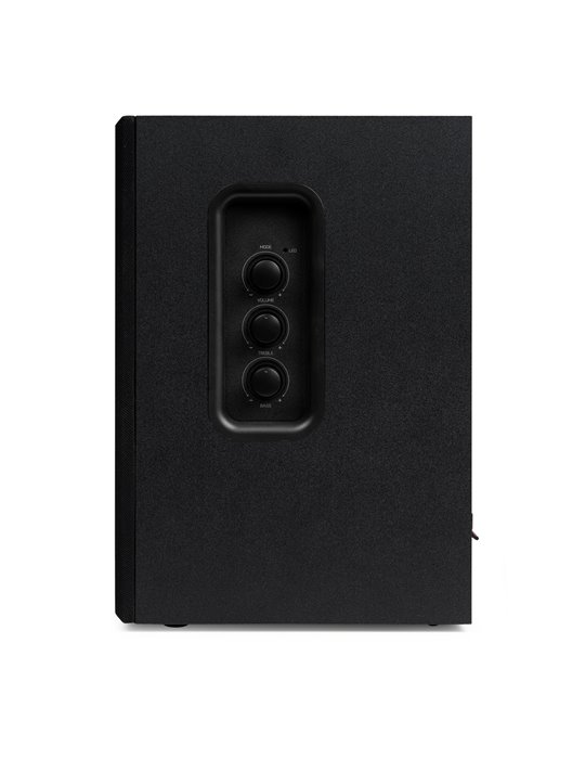 KS02 Juego de altavoces de estantería activos 80W BT negro