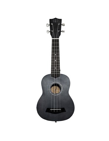 Ukelele Soprano Bones SP200S-BK Linden Negro Satinado
