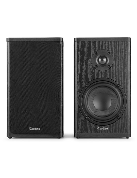 BS20 Conjunto de altavoces activos de estantería con batería, antracita