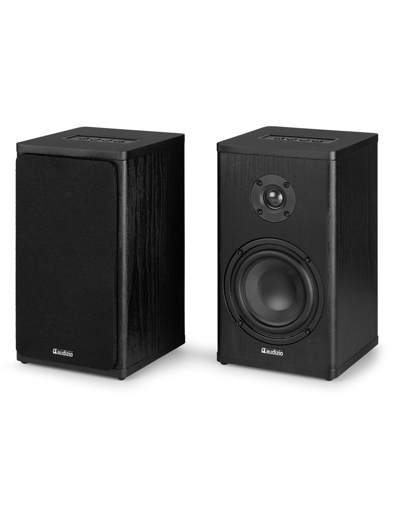 BS20 Conjunto de altavoces activos de estantería con batería, antracita