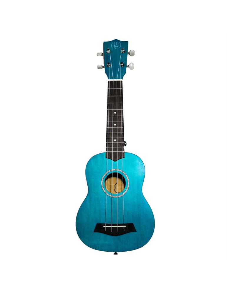 Ukelele Soprano Bones SP200S-BL Linden Azul Satinado