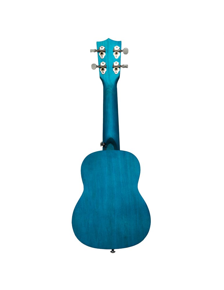 Ukelele Soprano Bones SP200S-BL Linden Azul Satinado