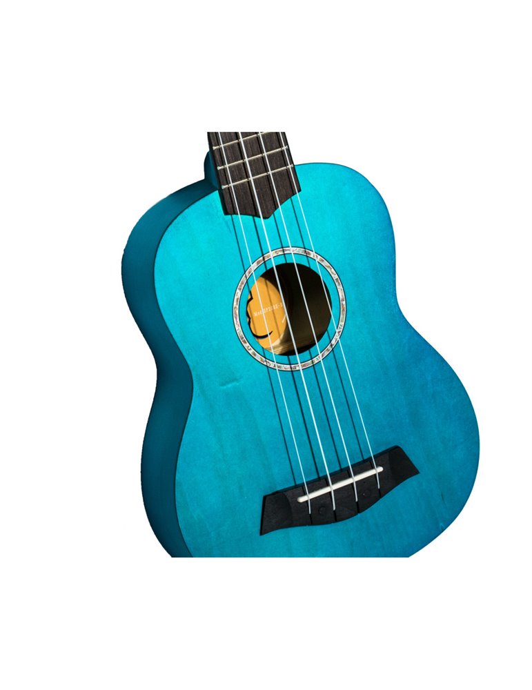 Ukelele Soprano Bones SP200S-BL Linden Azul Satinado