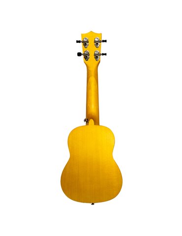 Ukelele Soprano Bones SP200S-YW Linden Amarillo Satinado 2