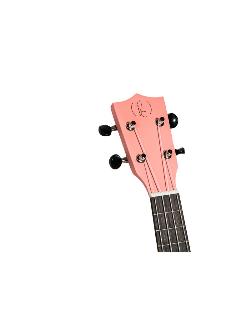 Ukelele Soprano Bones SP200S-PK Linden Rosa Satinado