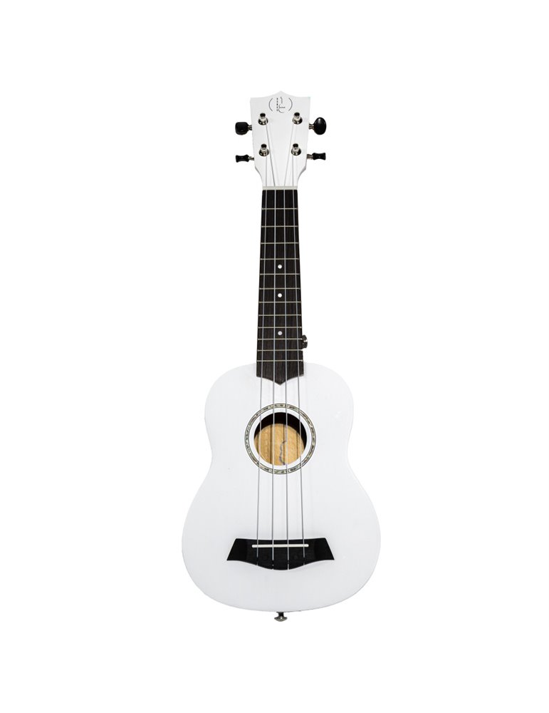 Ukelele Soprano Bones SP200S-WH Linden Blanco Satinado