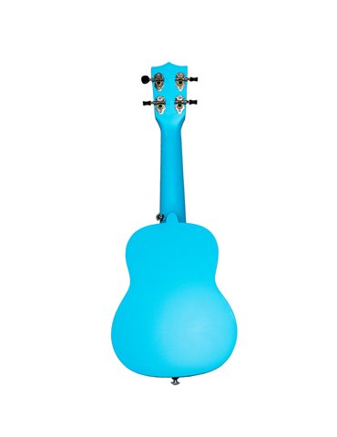 Ukelele Soprano Bones SP200S-LB Linden Azul Cielo Satinado 2