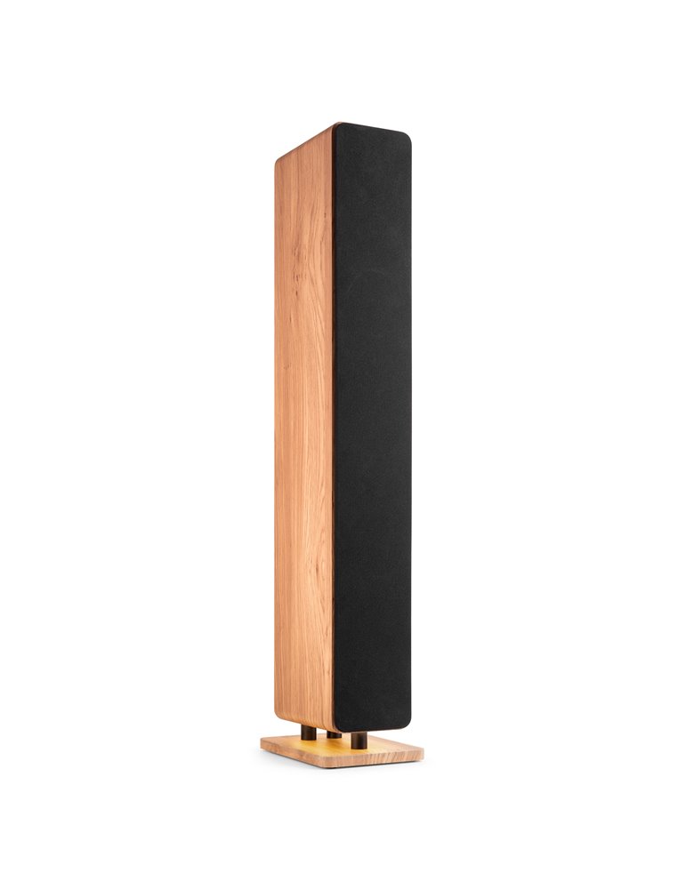ARCO Altavoz de Torre Activa Madera Clara