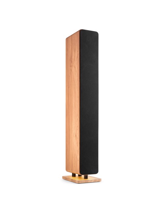 ARCO Altavoz de Torre Activa Madera Clara