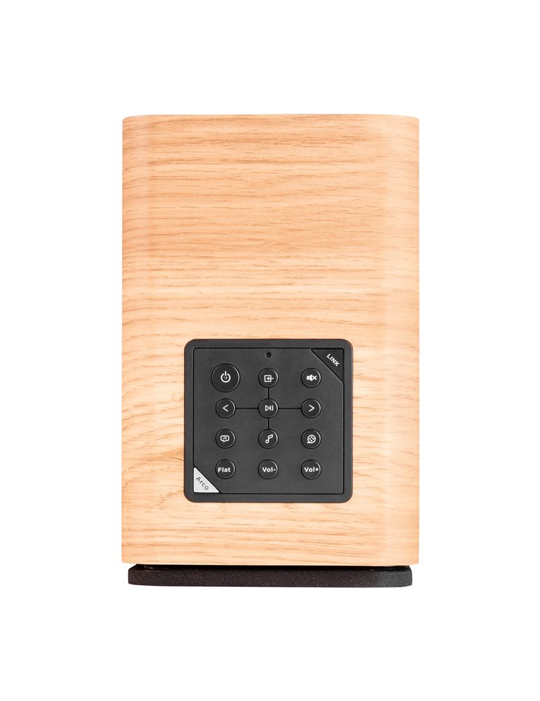 ARCO Altavoz de Torre Activa Madera Clara