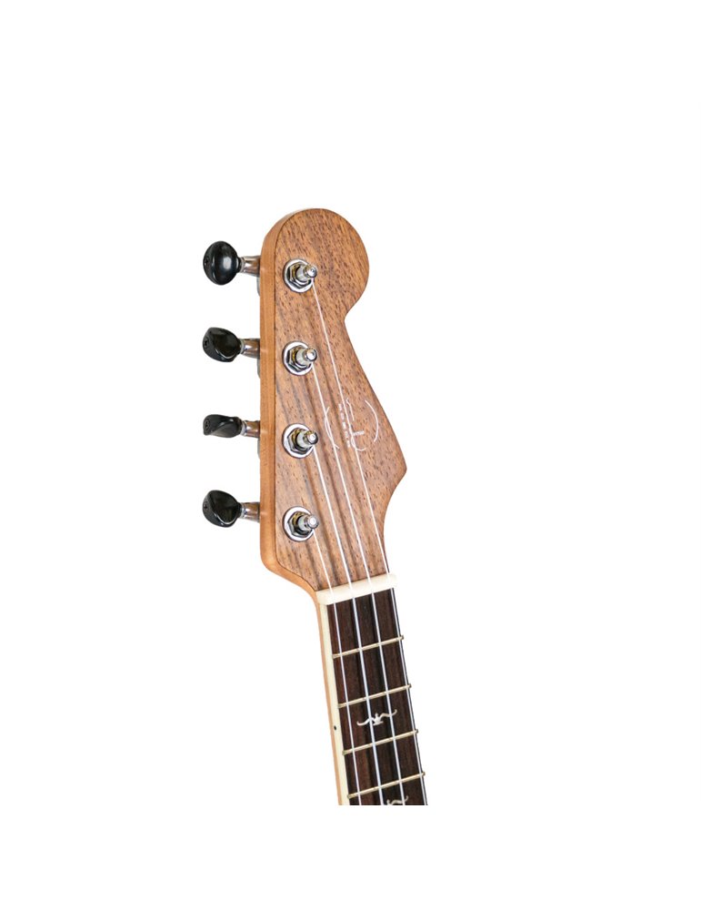 Ukelele Tenor Bones BA-5TB Azul Transparente Electrificado