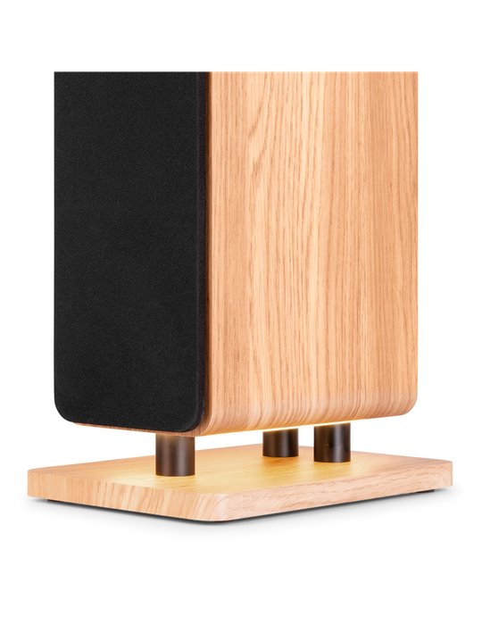 ARCO Altavoz de Torre Activa Madera Clara