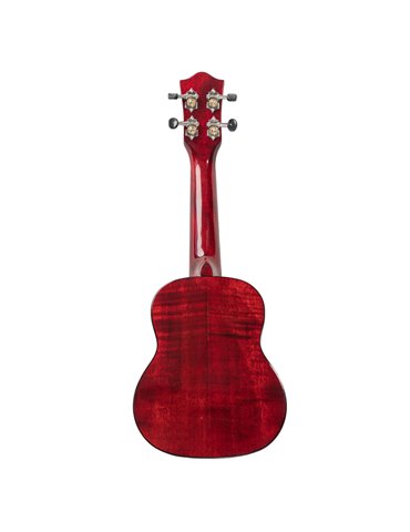 Ukelele Soprano Bones SP600S-RD Arce Rojo Brillo 2